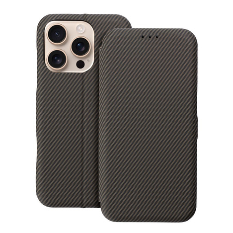 Kabura FOLIO Side Magnet do IPHONE 16 PRO brązowy