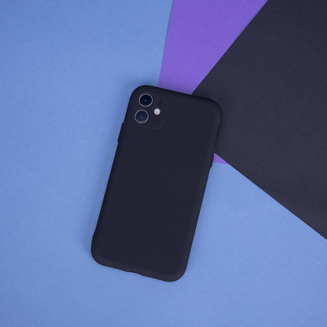 Nakładka Silicon do iPhone 12 Pro Max 6,7&quot; czarna