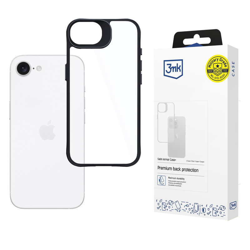 Apple iPhone SE 4 - 3mk Satin Armor Case+