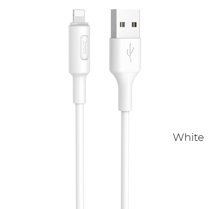 HOCO kabel USB do iPhone Lightning 8-pin SOARER X25 biały
