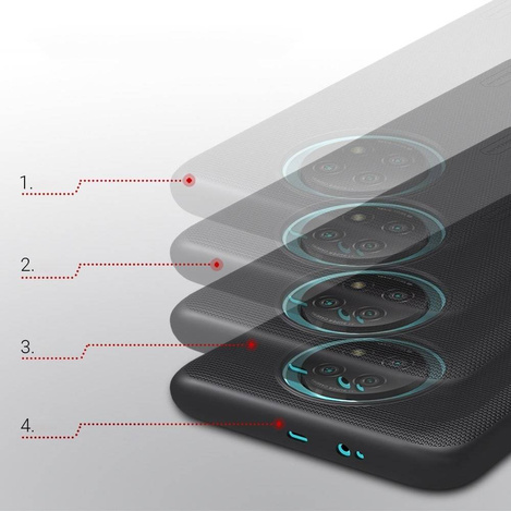 NILLKIN FROSTED SHIELD XIAOMI REDMI NOTE 9T 5G BLACK