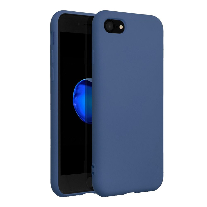 Futerał SILICONE do IPHONE 7 niebieski