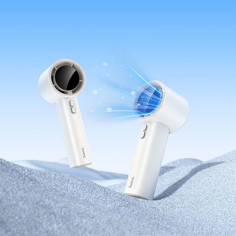 Wentylator przenośny Hoco super szybki HX64 biały