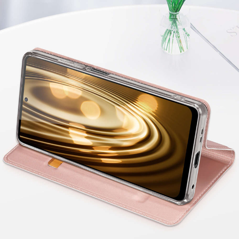 Dux Ducis Skin Pro Case for Xiaomi Redmi Note 12 Flip Card Wallet Stand Blue