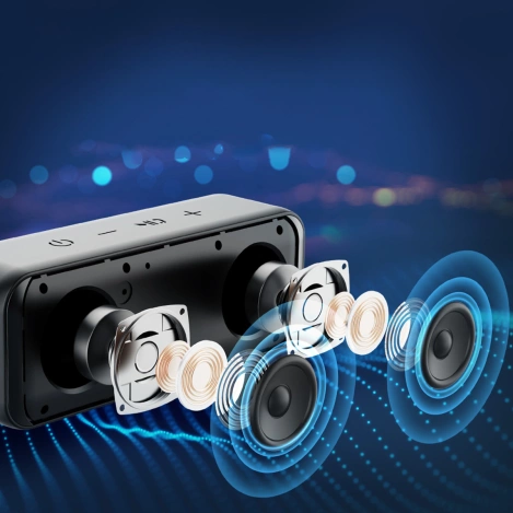 Tronsmart T2 Mini 2023 10W kabelloser Bluetooth-Lautsprecher – Schwarz
