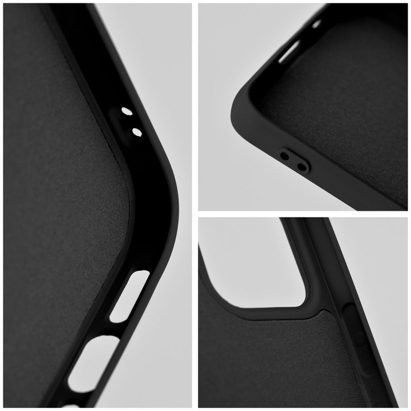 Futerał SILICONE do IPHONE 15 PLUS czarny
