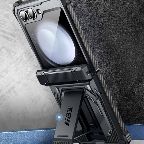 IBLSN ArmorBox Supcase Hülle für Samsung Galaxy Z Flip 6 - Schwarz