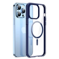 Dux Ducis Clin2 Hülle für iPhone 14 Pro magnetische MagSafe Hülle blau