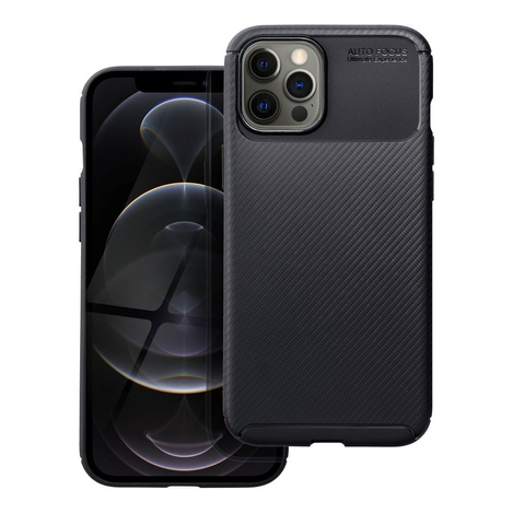 Futerał CARBON PREMIUM do IPHONE 12 Pro Max czarny