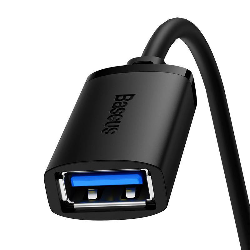 Przedłużacz kabel USB 3.0 2m Baseus AirJoy Series - czarny