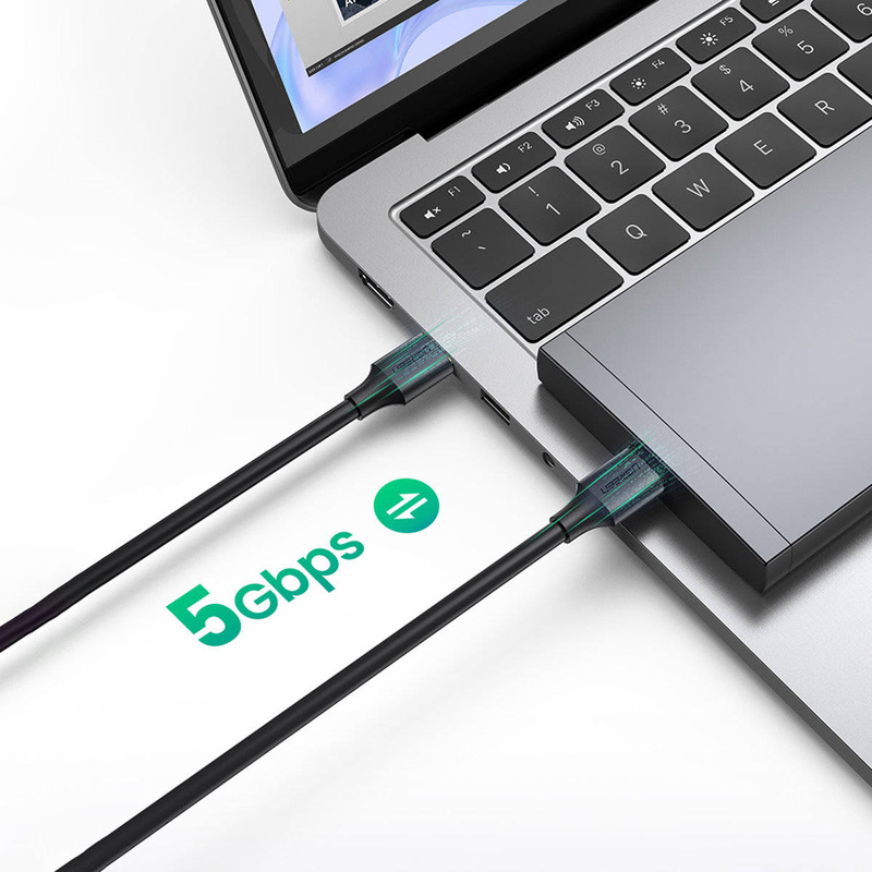 Ugreen uSB 3.2 Gen 1 Kabel 3 m schwarz (US128 90576)