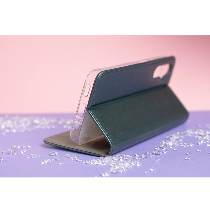 Etui Smart Magnetic do Xiaomi Redmi 14C 4G ciemnozielone