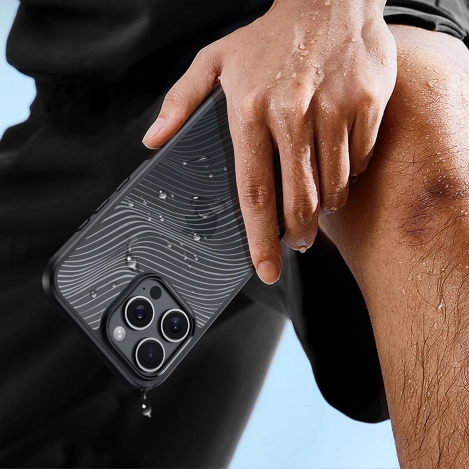 Dux Ducis Aimo Hülle für iPhone 16 Pro Max - Schwarz