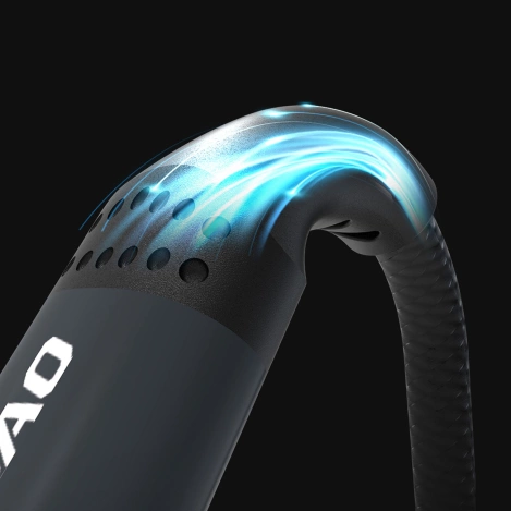 Dudao L3E 3 in 1 60W MicroUSB USB-C Lightning Cable 1.2m - Black