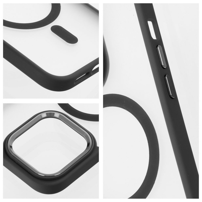 Futerał Matte Mag Cover kompatybilny z MagSafe do IPHONE 11 PRO MAX czarny