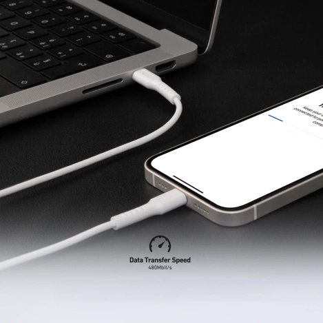 Kabel SBS TECABLETCC10W USB-C - USB-C Power Delivery 25W 1 m - biały