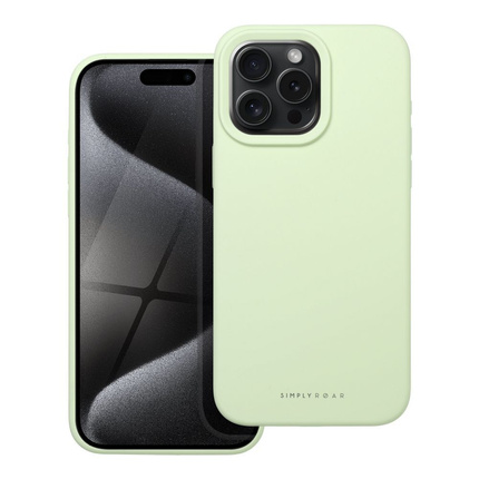 Futerał Roar Cloud-Skin - do iPhone 15 Pro Max Jasnozielony
