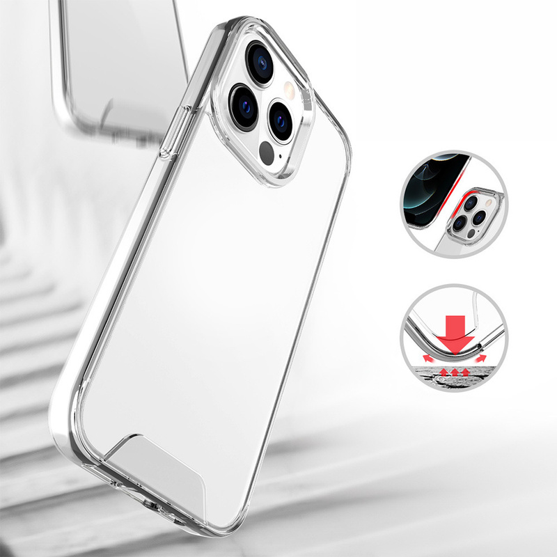 Nakładka Crystal do iPhone 16 Plus 6,7" transparentna big hole