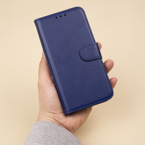 Etui Smart Classic do Samsung A71 granatowe