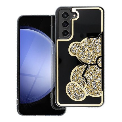 Futerał TEDDY BEAR do SAMSUNG A26 5G złoty
