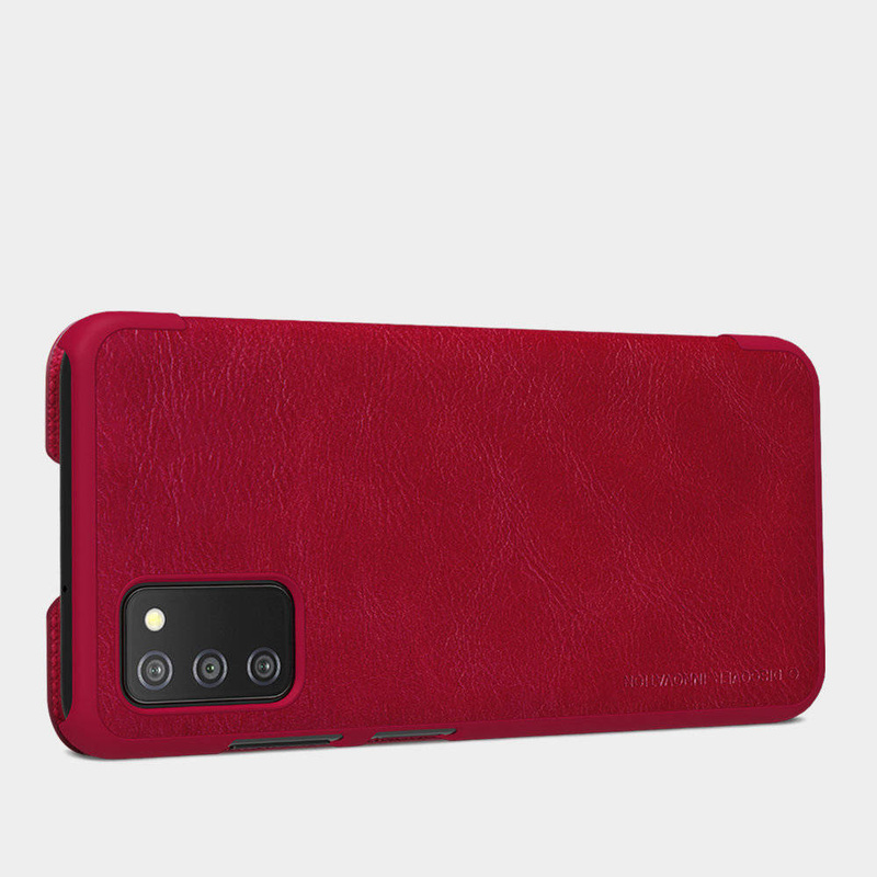 Nillkin Qin original leather case cover for Samsung Galaxy A03s black