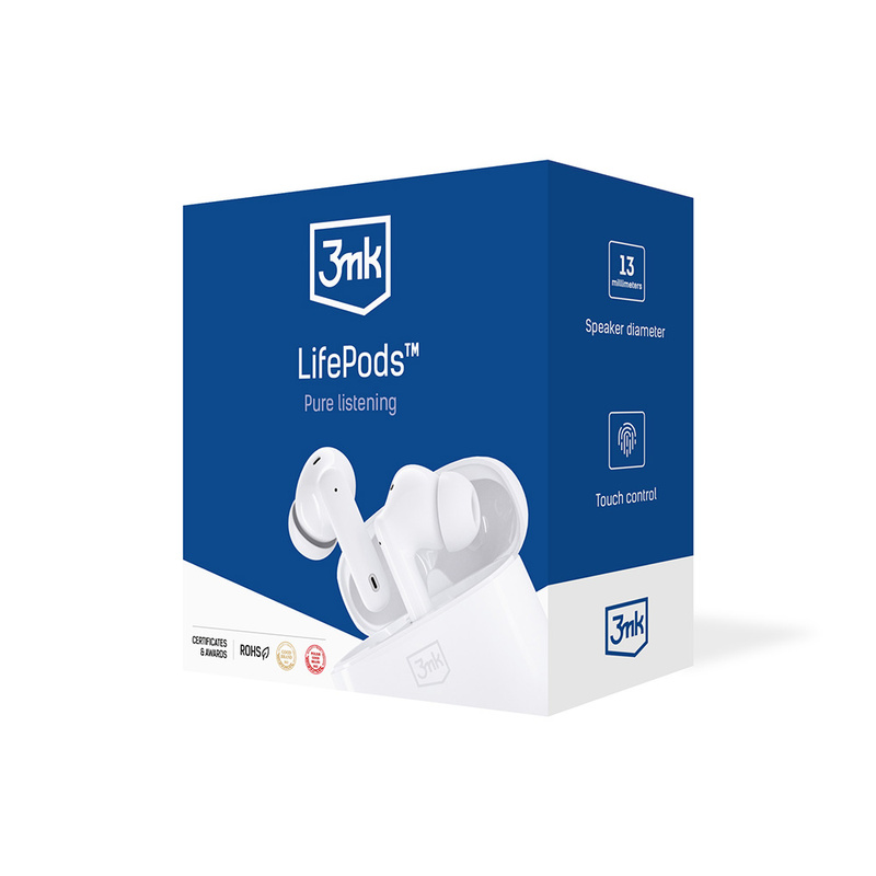Accessories - 3mk LifePods White