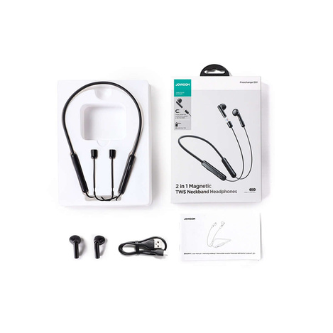 Joyroom DS1 Sport Kabelloser Nackenbügel-Kopfhörer – Schwarz