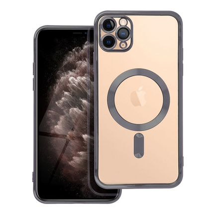 Futerał Electro Mag Cover kompatybilny z MagSafe do IPHONE 11 PRO MAX czarny