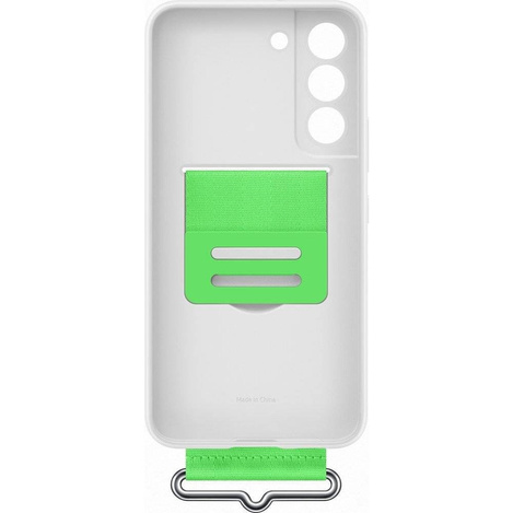 Samsung Silicone Cover Rubber Silicone Cover Case for Samsung Galaxy S22 white (EF-GS901TWEGWW)