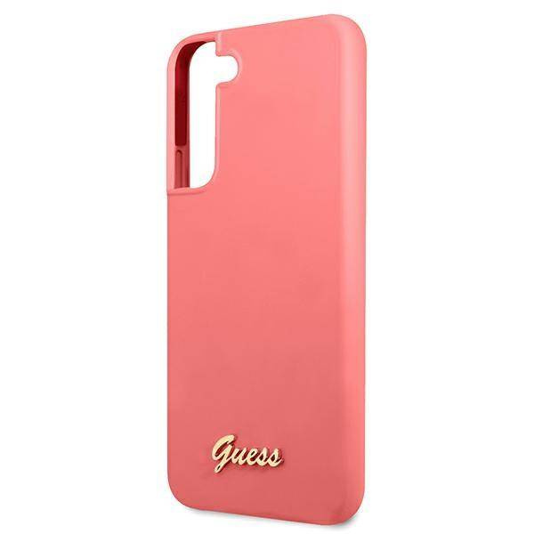 GUESS SAM S22+ METAL LOGO SCRIPT GUHCS22MLSLMGFU FUKSJA/FUCHSIA