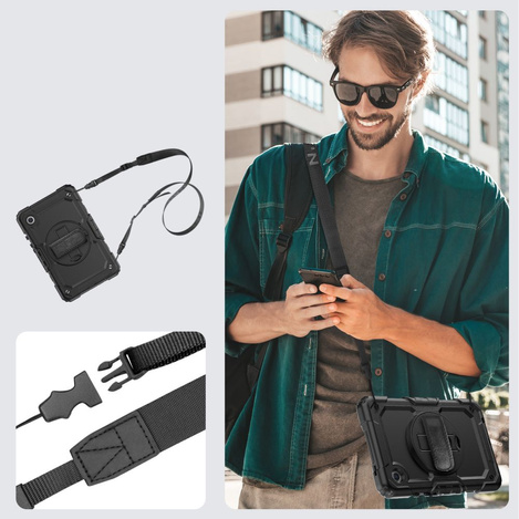 Case SAMSUNG GALAXY TAB A9 Tech-Protect Solid360 black