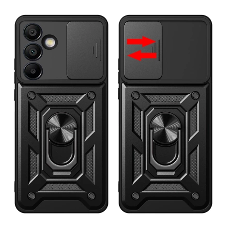 Hybrid Armor Camshield Samsung Galaxy S24 FE Black