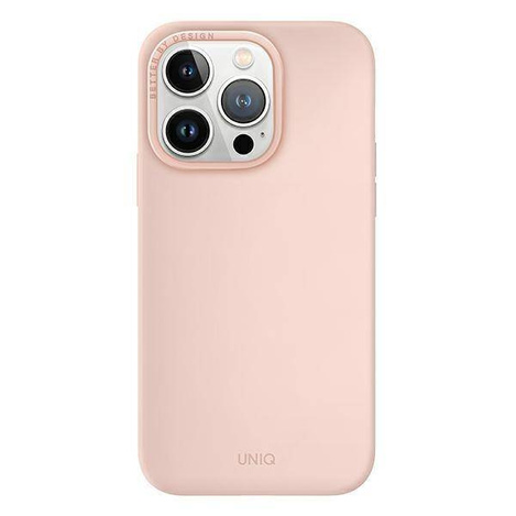 Uniq case Lino Hue iPhone 14 Pro Max 6.7" Magclick Charging pink/blush pink