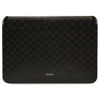 Karl Lagerfeld Hülle KLCS14SAKLHPK 14" schwarz/schwarze Saffiano-Plakette