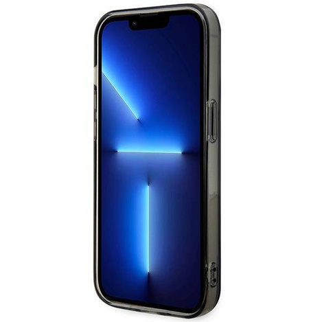 Case BMW BMHMP14XHGPK iPhone 14 Pro Max 6.7" grey/grey hardcase Pattern MagSafe