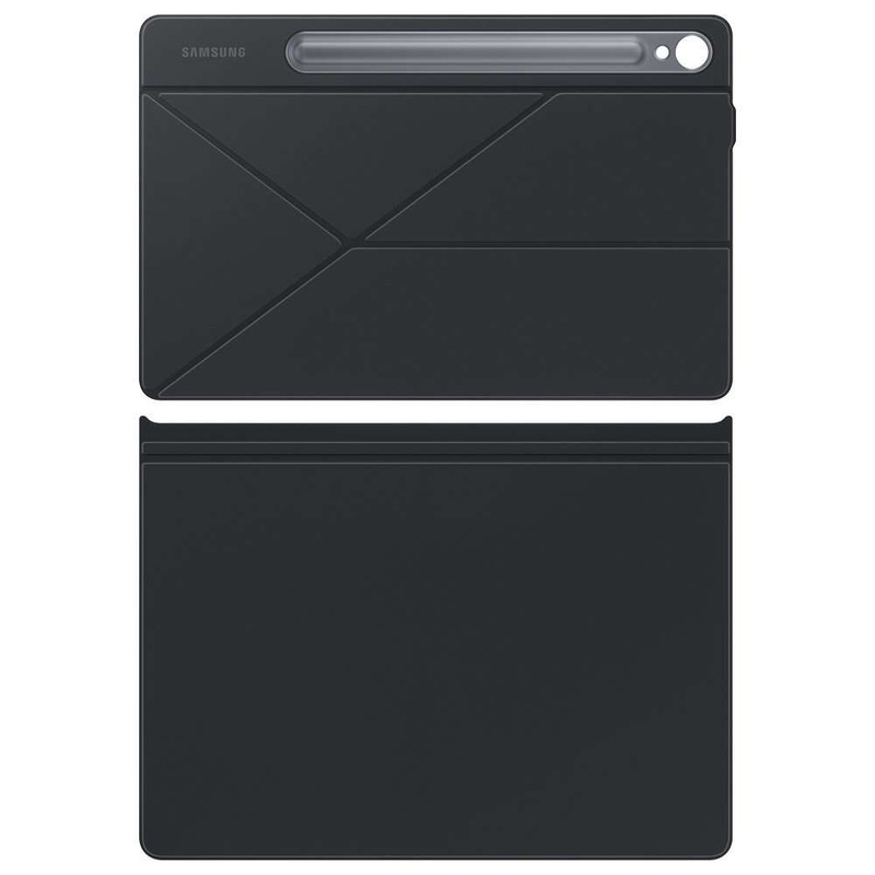 Klapphülle mit Ständer für Samsung Galaxy Tab S9 Smart Book Cover – Schwarz