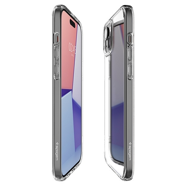 SPIGEN ULTRA HYBRID IPHONE 15 PLUS CRYSTAL CLEAR
