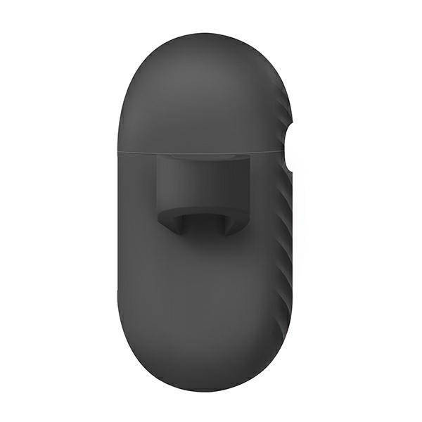 UNIQ Hülle Vencer AirPods 3. Gen. Silikongrau / Anthrazit Dunkelgrau