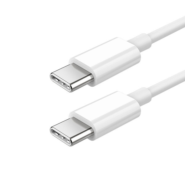 KABEL USB TYP-C DO TYP-C PD USB-C 3,6A DENMEN BIAŁY 2M D65 100W