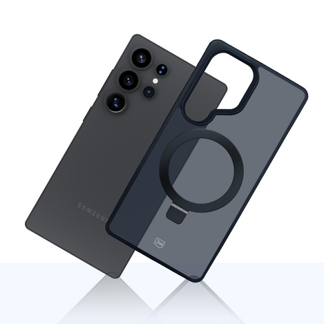 Samsung Galaxy S25 Ultra - 3mk Smoke Case Mag&Stand