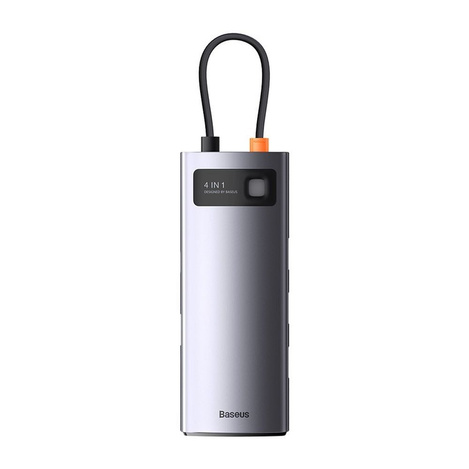 Baseus Metal Gleam Series 4 in 1 HUB Dockingstation USB Typ C – 4 x USB 3.2 Gen. 1 (WKWG070013)
