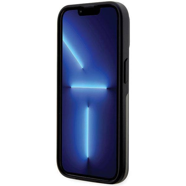 Hülle BMW BMHMP14LDSLK iPhone 14 Pro 6,1" schwarz/schwarz Hardcase Signature MagSafe