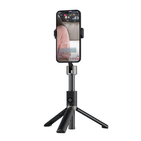 Selfie-Stick / Teleskopstange mit Stativ Dudao F18B - Schwarz