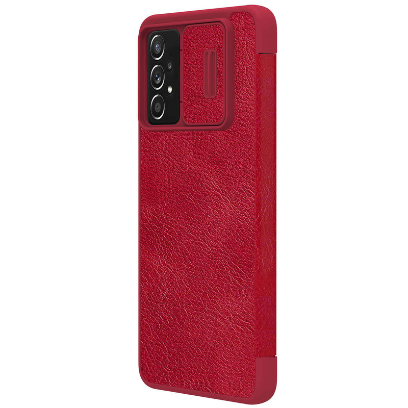 Nillkin Qin leather holster for Samsung Galaxy A73 red