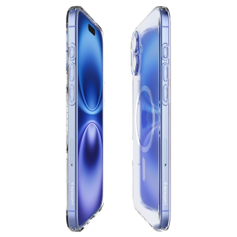 ETUI SPIGEN LIQUID CRYSTAL MAG MAGSAFE IPHONE 16 CLEAR