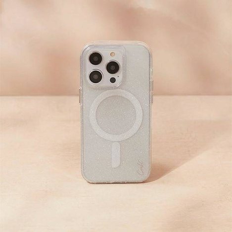 UNIQ etui Coehl Lumino iPhone 14 Pro Max 6,7" srebrny/sparkling silver