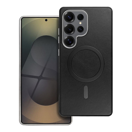 Futerał GENTLEMAN MAG COVER kompatybilny z MagSafe do SAMSUNG S25 FE czarny