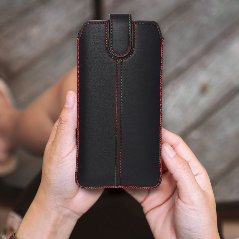 Futerał Uniwersalny Ultra Slim M4- do Samsung S10/Note 10/J3 2017 /Sony Xperia Z3/Z4/Z5 Huawei P30/P9/P9 Lite czarny