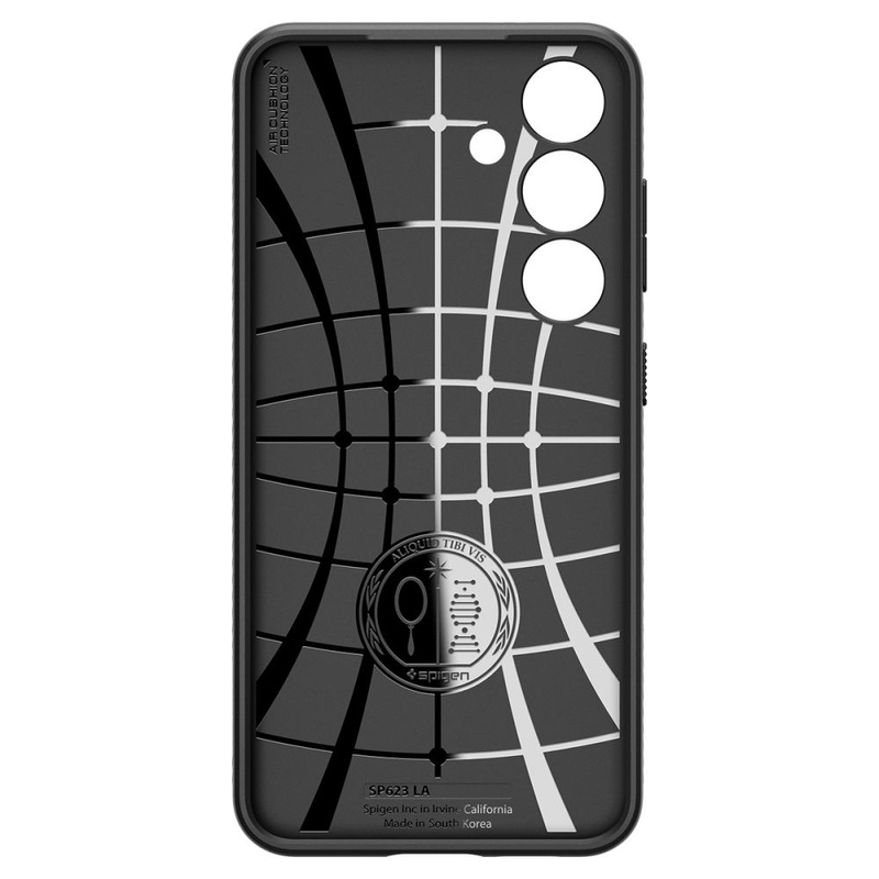 Spigen Liquid Air Hülle für Samsung Galaxy S24+ – mattschwarz