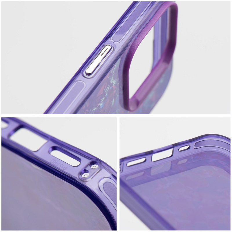 Futerał TUTTI FRUTTI do IPHONE 16 PLUS fioletowy